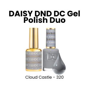 DAISY DND DC Gel Polish Duo, 0.6oz - Cloud Castle - 320