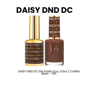 DAISY DND DC Gel Polish Duo, 0.6oz - Coffee Bean - 319