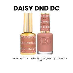 DAISY DND DC Gel Polish Duo Creamy Collection, 0.6oz - Cappuccino - 163