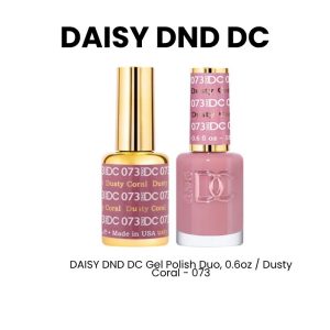 DAISY DND DC Gel Polish Duo, 0.6oz - Dusty Coral - 073