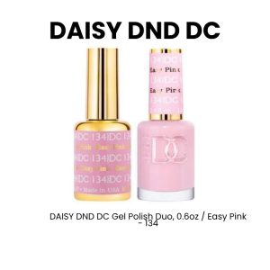 DAISY DND DC Gel Polish Duo, 0.6oz - Easy Pink - 134