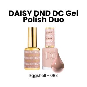 DAISY DND DC Gel Polish Duo, 0.6oz - Eggshell - 083