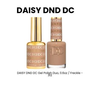 DAISY DND DC Gel Polish Duo, 0.6oz - Freckle - 312