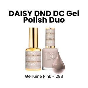DAISY DND DC Gel Polish Duo Creamy Collection, 0.6oz - Egg Pink - 158