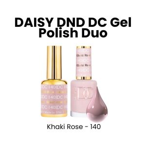 DAISY DND DC Gel Polish Duo Creamy Collection, 0.6oz - Chateau Rose - 155