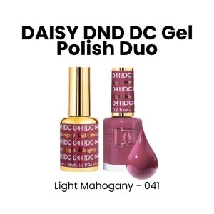 DAISY DND DC Gel Polish Duo, 0.6oz - Mahogany - 038