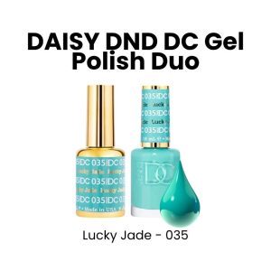 DAISY DND DC Gel Polish Duo, 0.6oz - Lucky Jade - 035