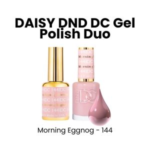 DAISY DND DC Gel Polish Duo, 0.6oz - Morning Eggnog - 144