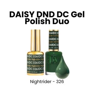 DAISY DND DC Gel Polish Duo, 0.6oz - Nightrider - 326