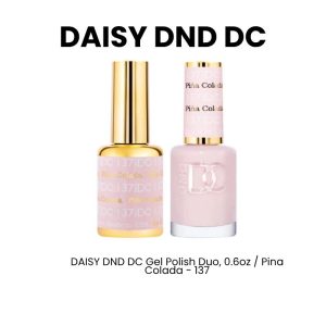 DAISY DND DC Gel Polish Duo, 0.6oz - Pina Colada - 137