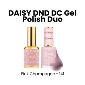 DAISY DND DC Gel Polish Duo, 0.6oz - Pink Champagne - 141
