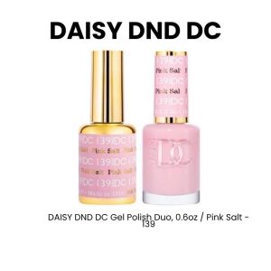 DAISY DND DC Gel Polish Duo, 0.6oz - Pink Salt - 139