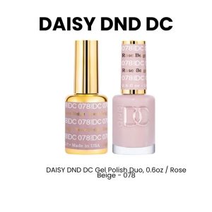 DAISY DND DC Gel Polish Duo, 0.6oz - Barn Red - 108