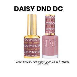 DAISY DND DC Gel Polish Duo, 0.6oz - Light Fawn - 093