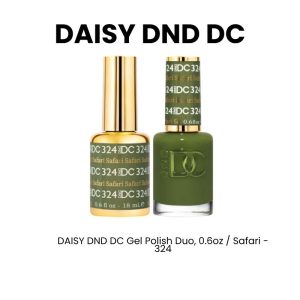 DAISY DND DC Gel Polish Duo, 0.6oz - Safari - 324