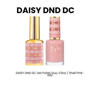 DAISY DND DC Gel Polish Duo, 0.6oz - Shell Pink - 082
