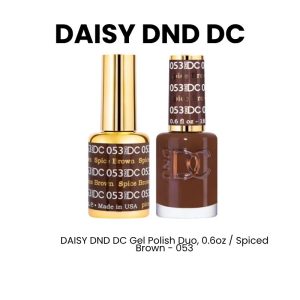DAISY DND DC Gel Polish Duo, 0.6oz - Sandy Brown - 040