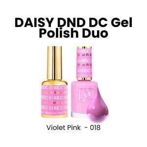 DAISY DND DC Gel Polish Duo, 0.6oz - Brilliant Pink - 013