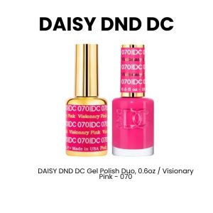 DAISY DND DC Gel Polish Duo, 0.6oz - Visionary Pink - 070