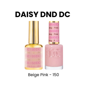 DAISY DND DC Gel Polish Duo Creamy Collection, 0.6oz - Beige Pink - 150
