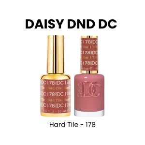 DAISY DND DC Gel Polish Duo Creamy Collection, 0.6oz - Hard Tile - 178