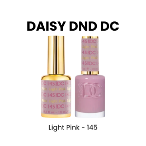 DAISY DND DC Gel Polish Duo Creamy Collection, 0.6oz - Silky Pink - 149
