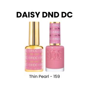 DAISY DND DC Gel Polish Duo Creamy Collection, 0.6oz - Thin Pearl - 159
