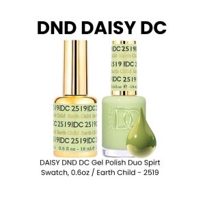 DAISY DND DC Gel Polish Duo Spirt Swatch, 0.6oz - Earth Child - 2519