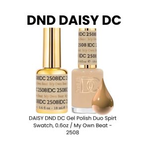 DAISY DND DC Gel Polish Duo Spirt Swatch, 0.6oz - My Own Beat - 2508