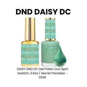 DAISY DND DC Gel Polish Duo Spirt Swatch, 0.6oz - Secret Paradise - 2536