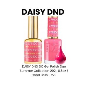 DAISY DND DC Gel Polish Duo Summer Collection 2021, 0.6oz - Morning Glory - 285