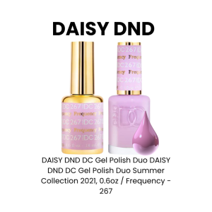 DAISY DND DC Gel Polish Duo Summer Collection 2021, 0.6oz - Frequency - 267