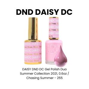 DAISY DND DC Gel Polish Duo Summer Collection 2021, 0.6oz - Prom - 268