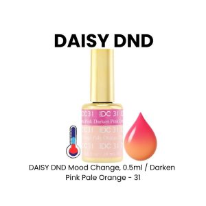 DAISY DND Mood Change, 0.5ml - Darken Pink Pale Orange - 31