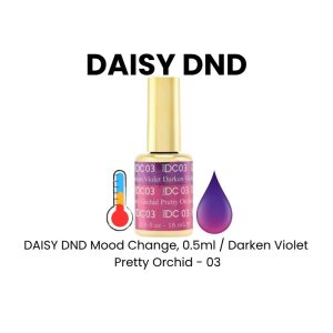 DAISY DND Mood Change, 0.5ml - Darken Violet Pretty Orchid - 03