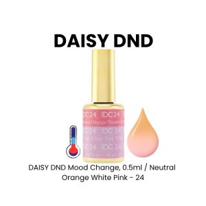 DAISY DND Mood Change, 0.5ml - Neutral Orange White Pink - 24