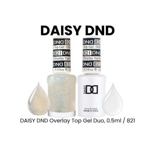 DAISY DND Overlay Top Gel Duo, 0.5ml - 821