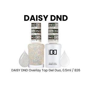 DAISY DND Overlay Top Gel Duo, 0.5ml - 826