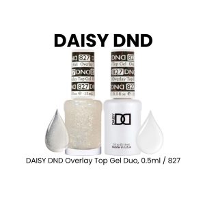 DAISY DND Overlay Top Gel Duo, 0.5ml - 827