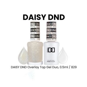 DAISY DND Overlay Top Gel Duo, 0.5ml - 829