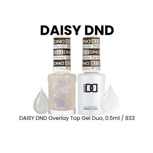 DAISY DND Overlay Top Gel Duo, 0.5ml - 833