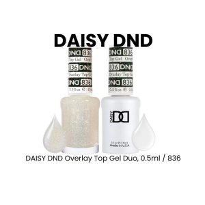 DAISY DND Overlay Top Gel Duo, 0.5ml - 836