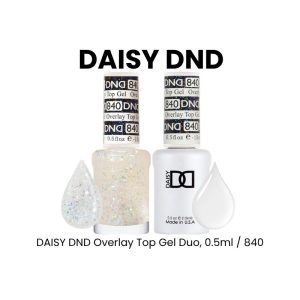 DAISY DND Overlay Top Gel Duo, 0.5ml - 840
