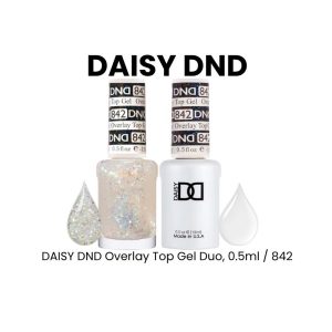 DAISY DND Overlay Top Gel Duo, 0.5ml - 842