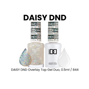 DAISY DND Overlay Top Gel Duo, 0.5ml - 844