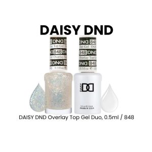DAISY DND Overlay Top Gel Duo, 0.5ml - 848
