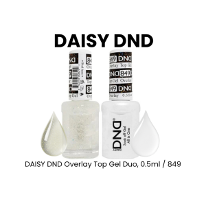 DAISY DND Overlay Top Gel Duo, 0.5ml - 849