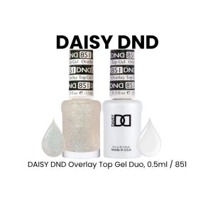 DAISY DND Overlay Top Gel Duo, 0.5ml - 851