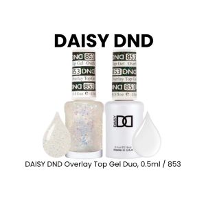 DAISY DND Overlay Top Gel Duo, 0.5ml - 853