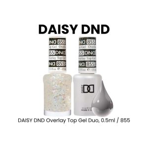 DAISY DND Overlay Top Gel Duo, 0.5ml - 855